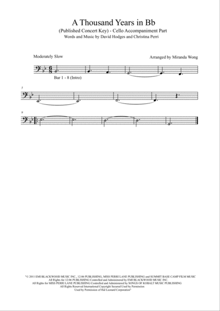 A Thousand Years String Trio scores gallery preview page 2