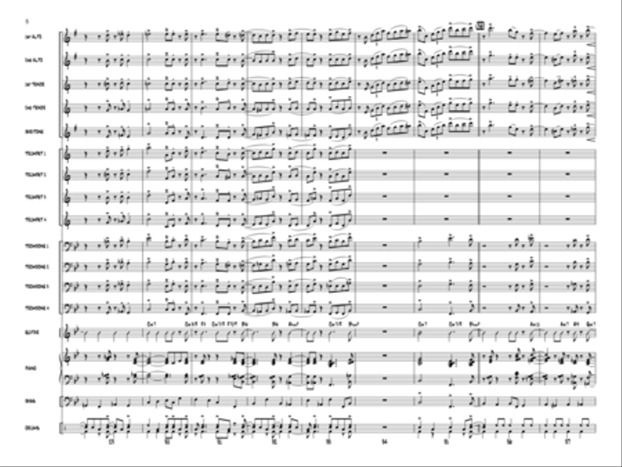 Twice As Cool Jazz Ensemble scores gallery preview page 5