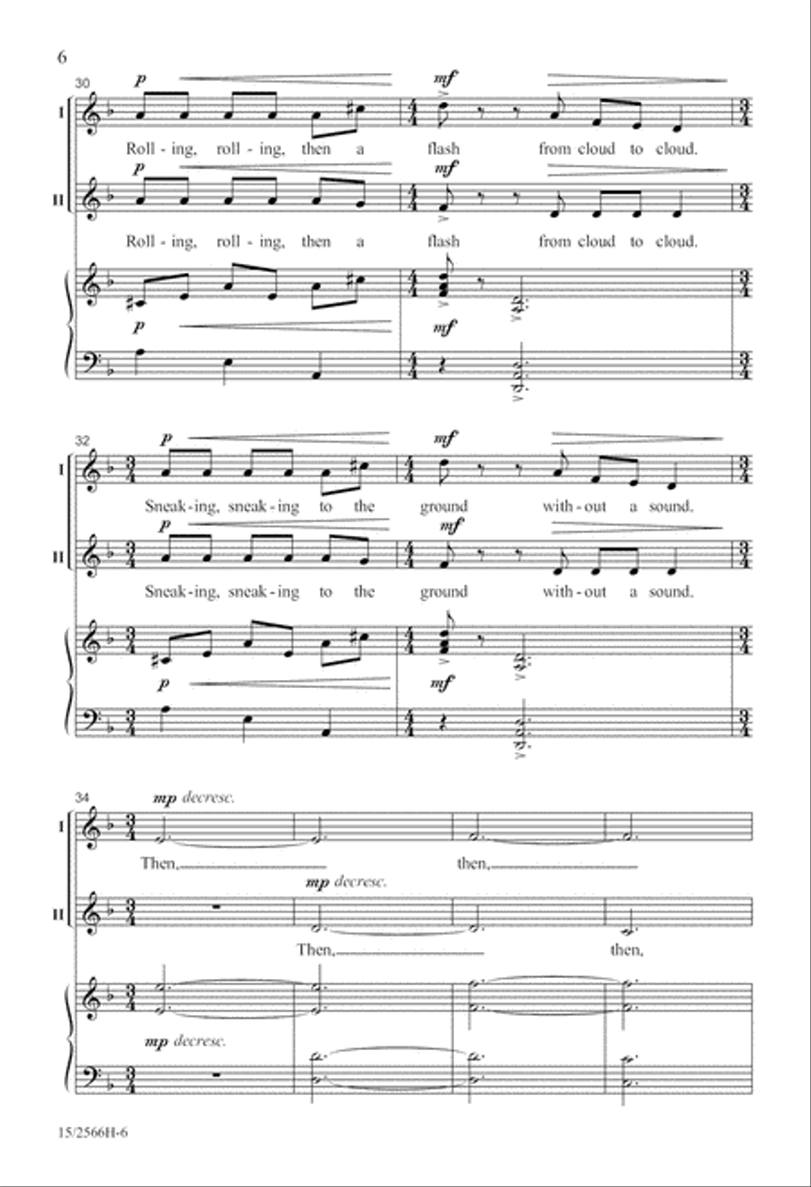 Lightning! 2-Part scores gallery preview page 7