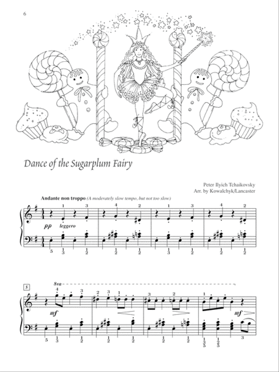 The Nutcracker Suite Easy Piano scores gallery preview page 5