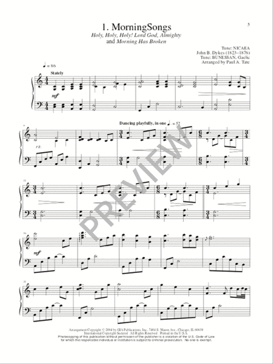 Seasons of Grace - Volume 1 Piano Solo scores gallery preview page 7
