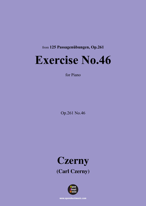 C. Czerny-Exercise No.46,Op.261 No.46