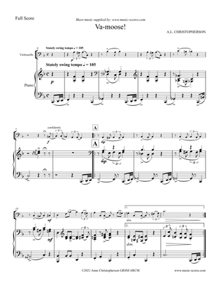 Va-Moose! - Cello and Piano
