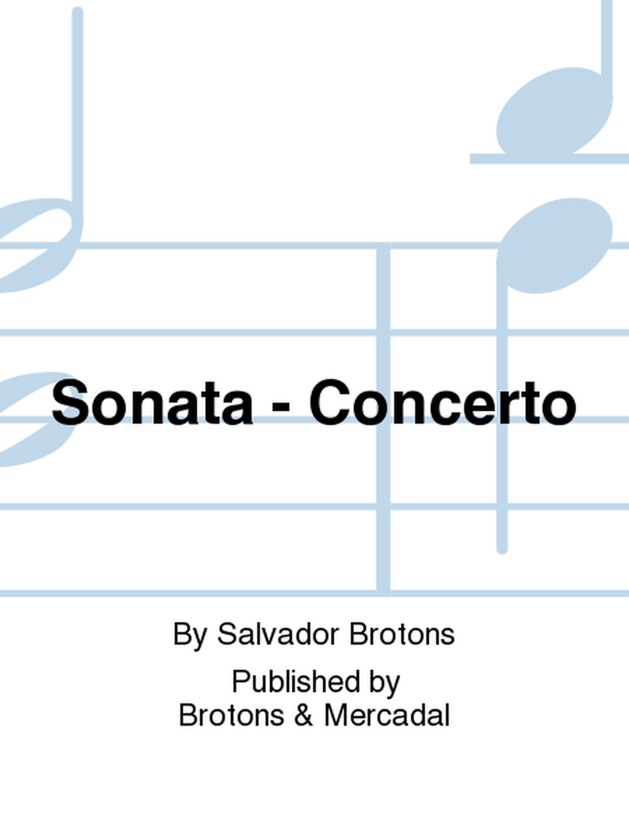 Sonata - Concerto