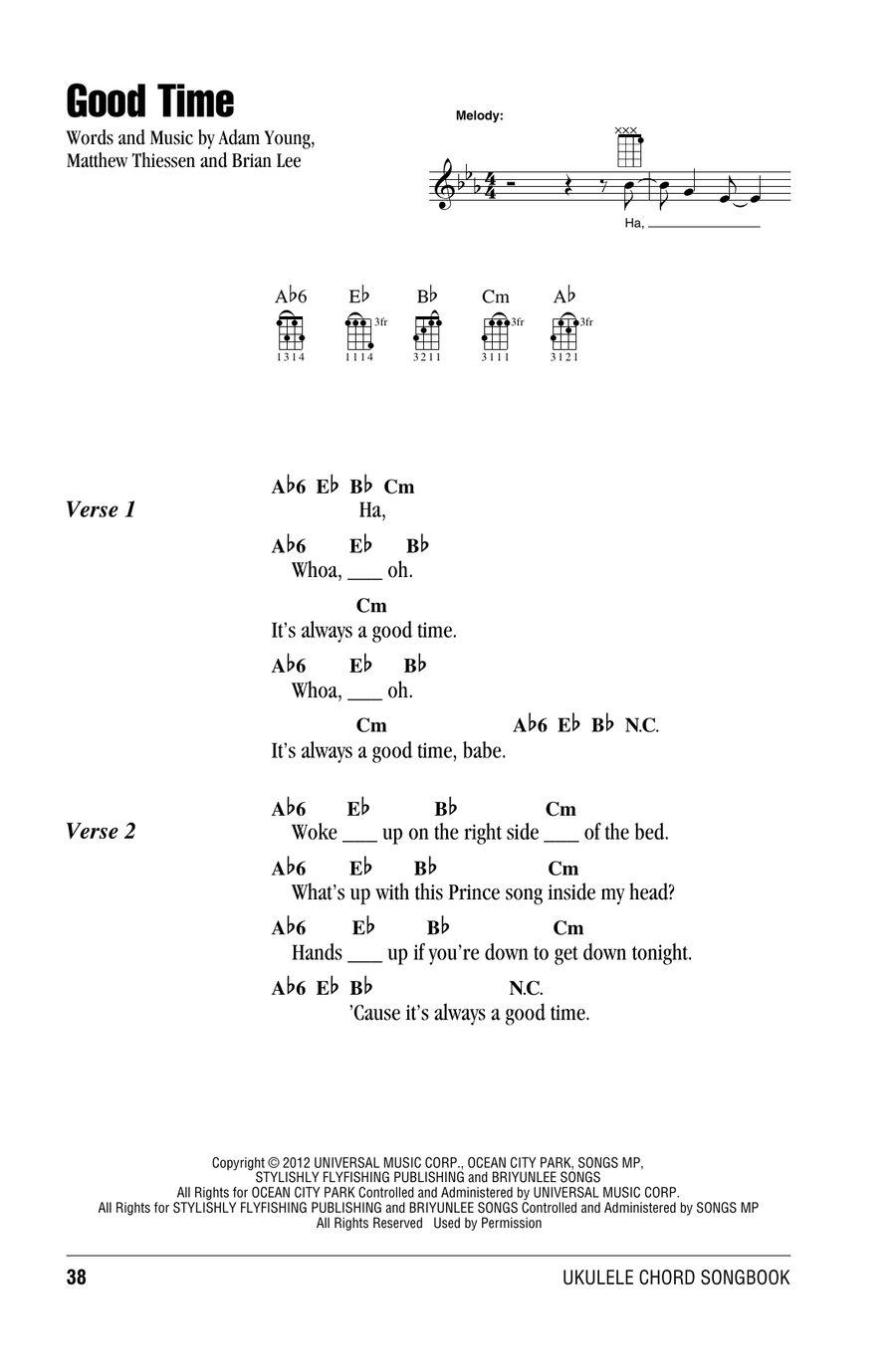 Good Time Ukulele scores gallery preview page 1