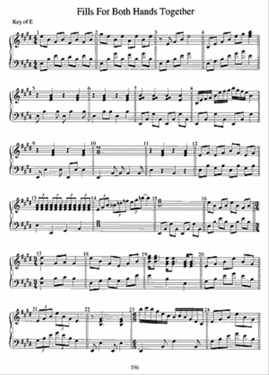 Complete Improvisation, Fills & Chord Progressions Book Piano Method scores gallery preview page 3