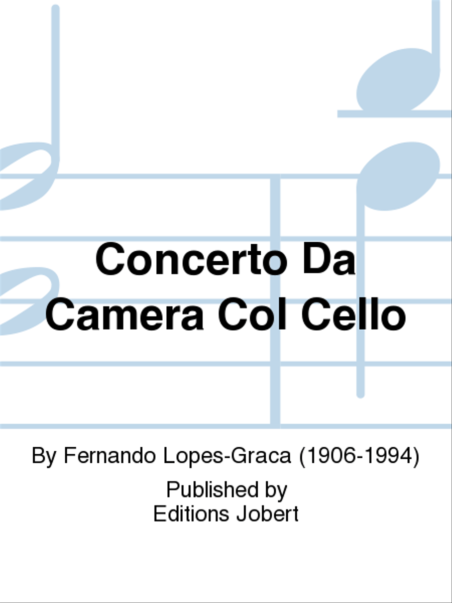 Concerto Da Camera Col Cello Chamber Orchestra scores gallery preview page 1