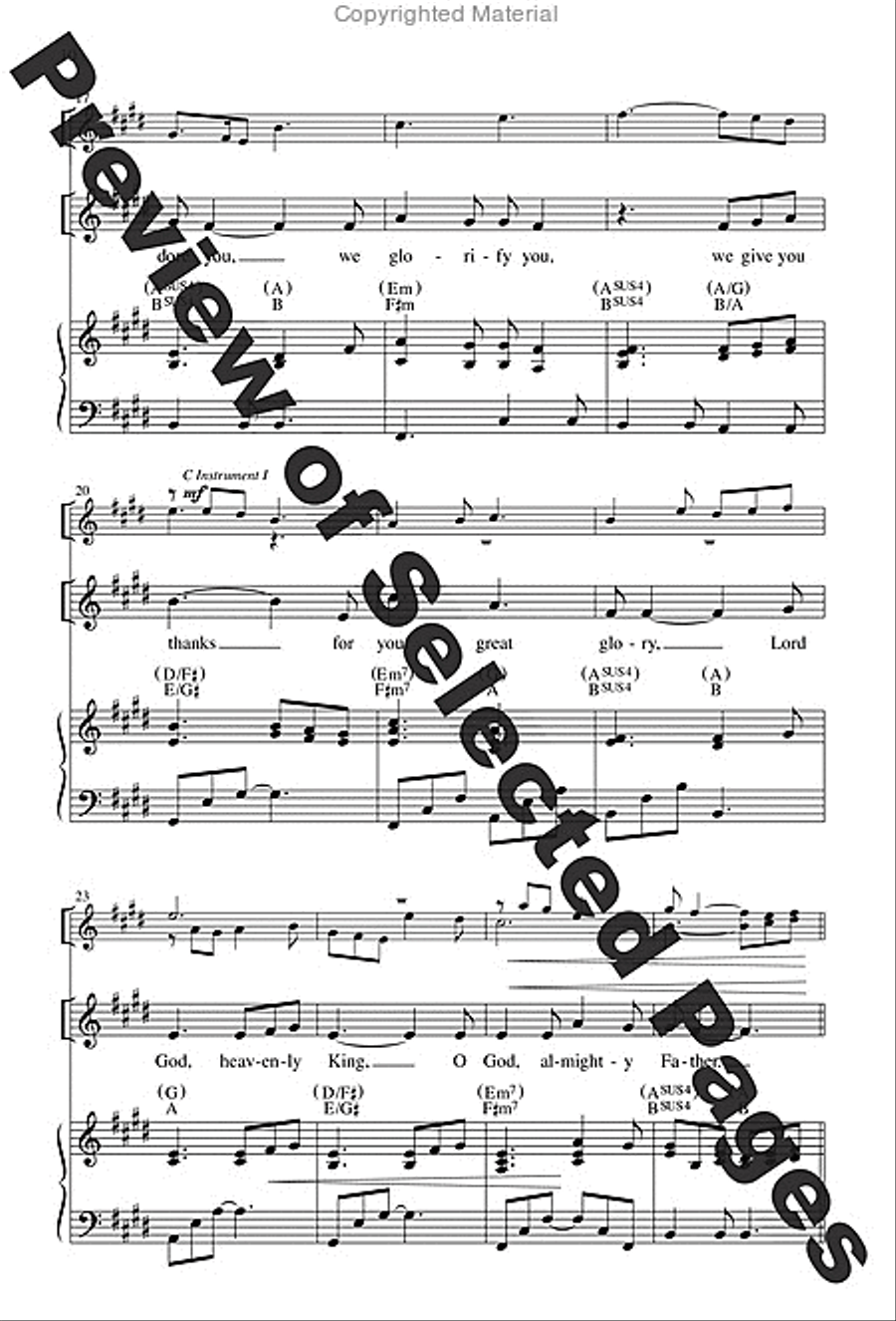 The Glendalough Mass CD scores gallery preview page 6