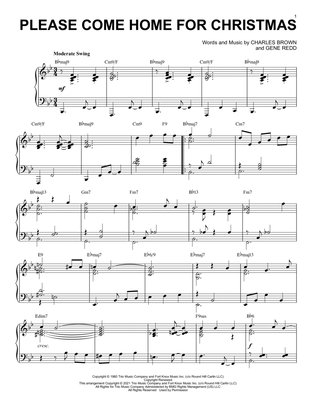 Please Come Home For Christmas [Jazz version] (arr. Brent Edstrom)