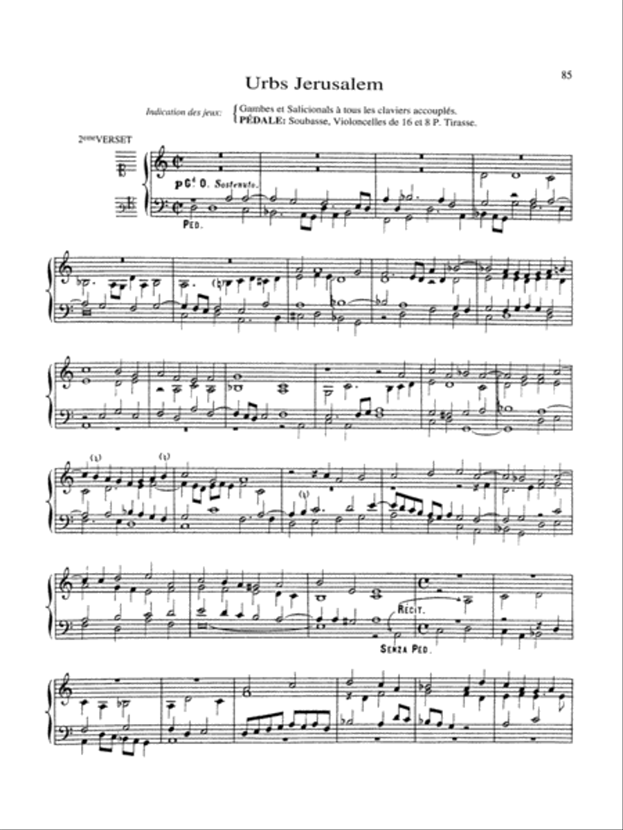 Titelouze: Organ Works (Hymns, Magnificats of the 1st Through 8th Tone) Organ scores gallery preview page 3