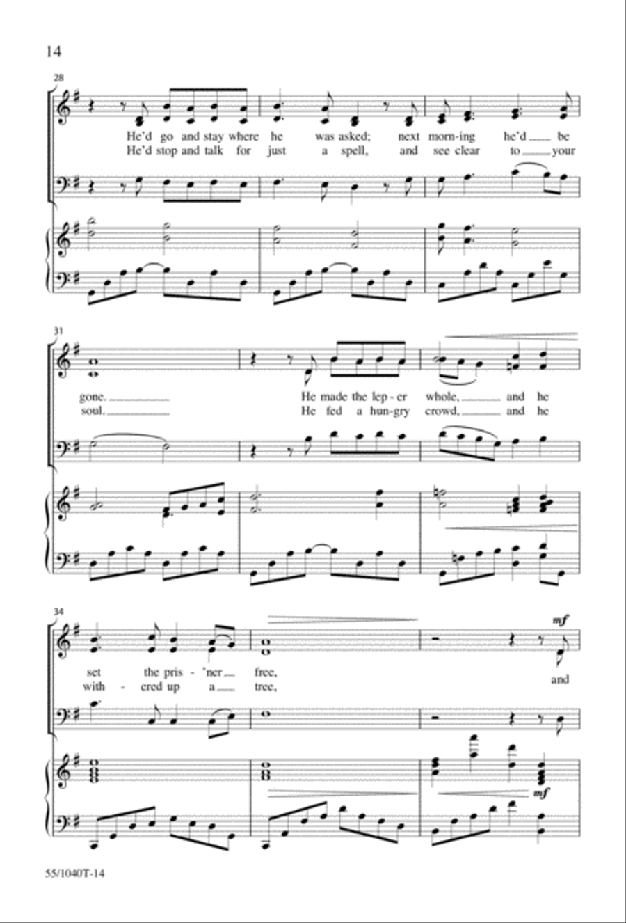 Arise, Rejoice! 3-Part scores gallery preview page 16