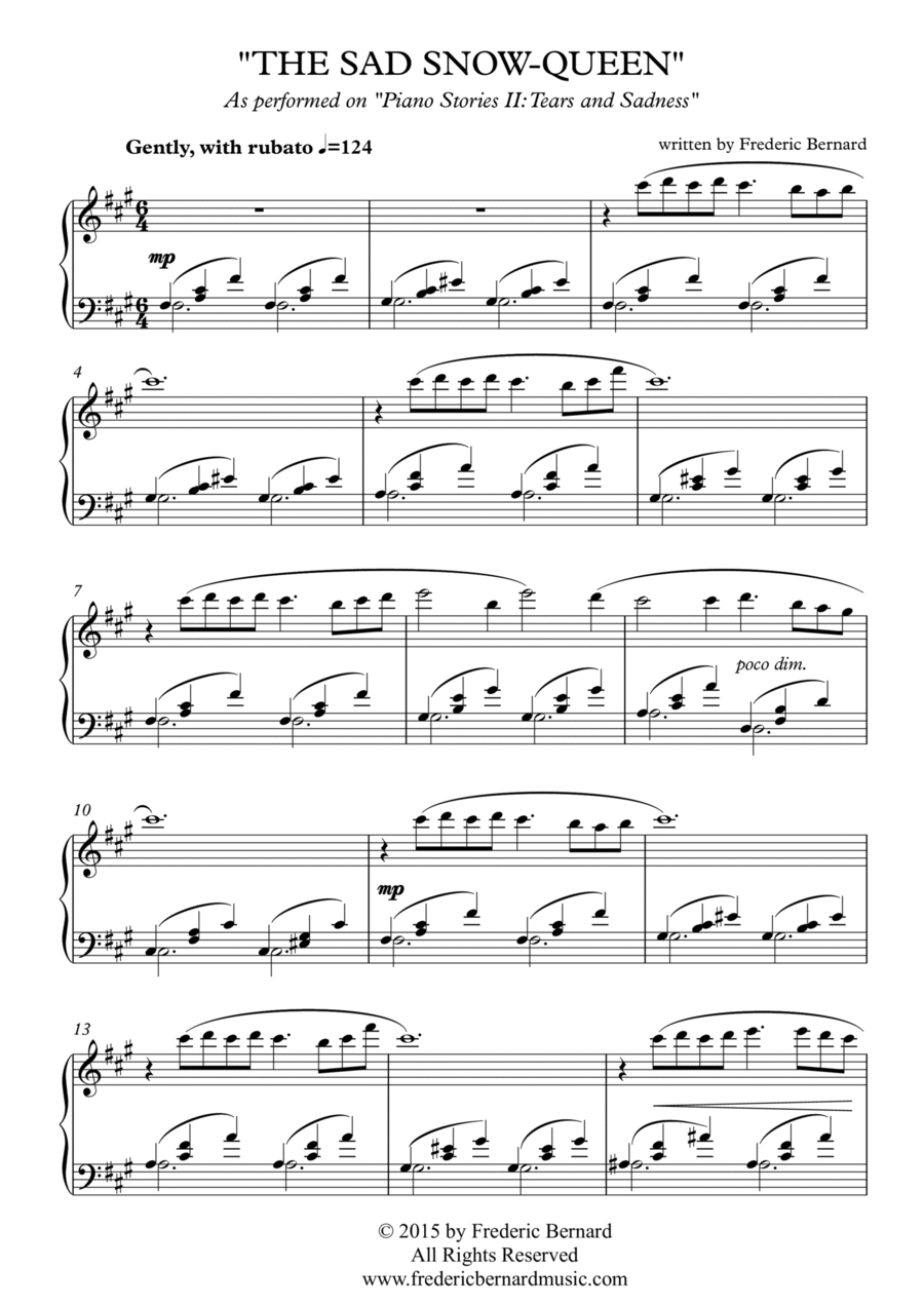 Melancholic piano pieces hotsell