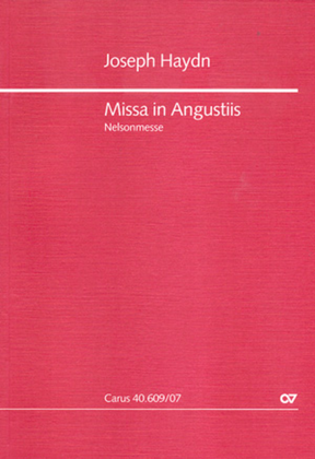Book cover for Missa in Angustiis