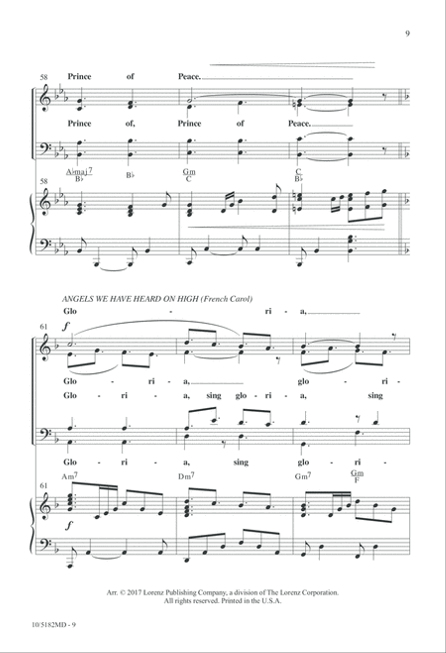 Jesus, Prince of Peace Jesus, Prince of Peace 4-Part scores gallery preview page 9