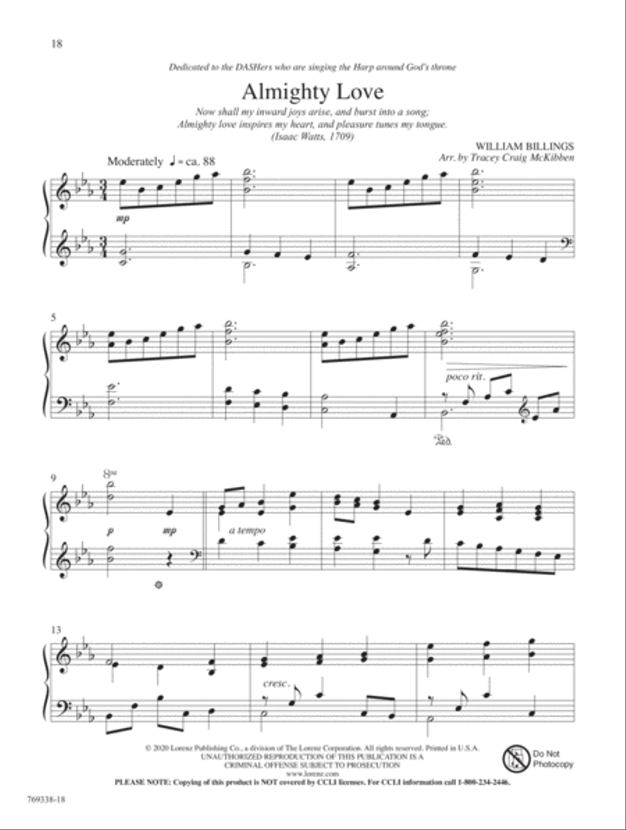 Make His Praise Glorious! Piano Solo scores gallery preview page 7