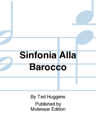 Book cover for Sinfonia Alla Barocco