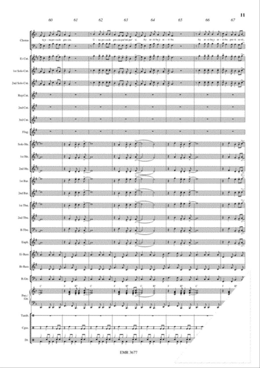 La Bamba 4-Part scores gallery preview page 12