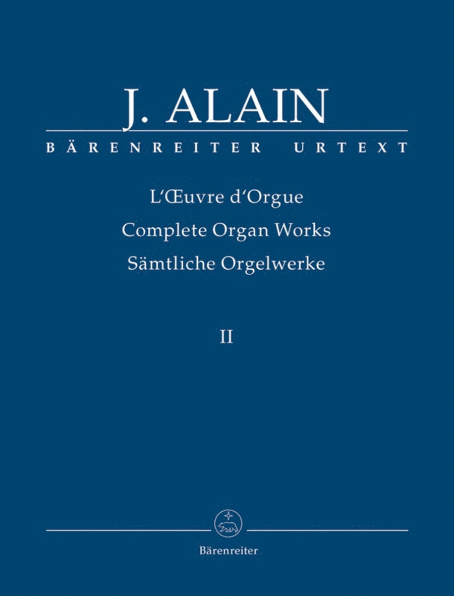 Alain - Complete Organ Works Vol 2