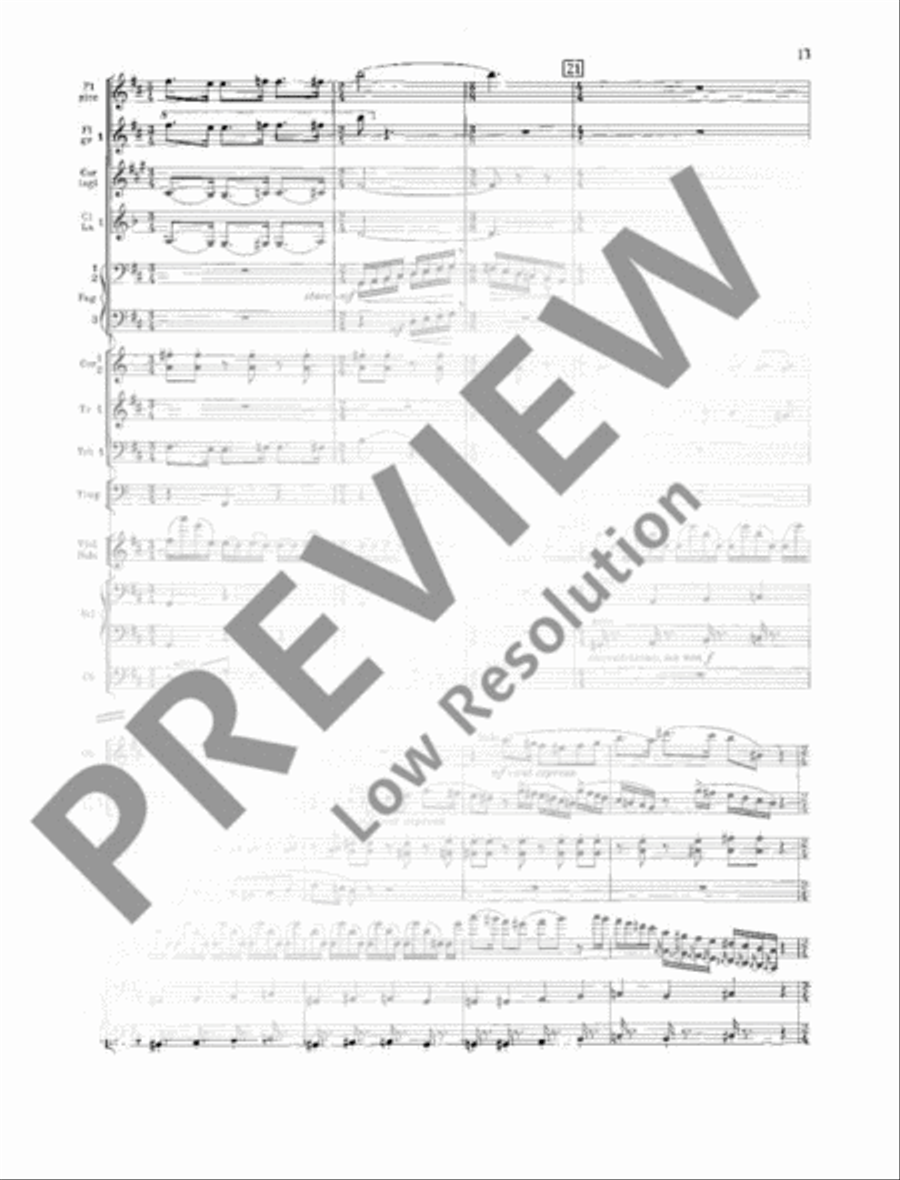 Concerto en ré - Concerto in D Orchestra scores gallery preview page 14