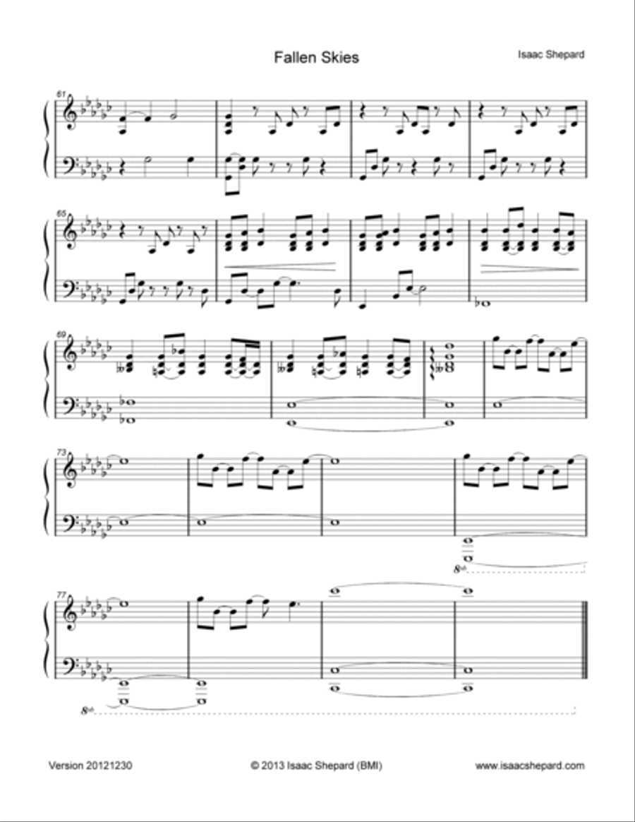 Knights and Damsels Piano Solo scores gallery preview page 6