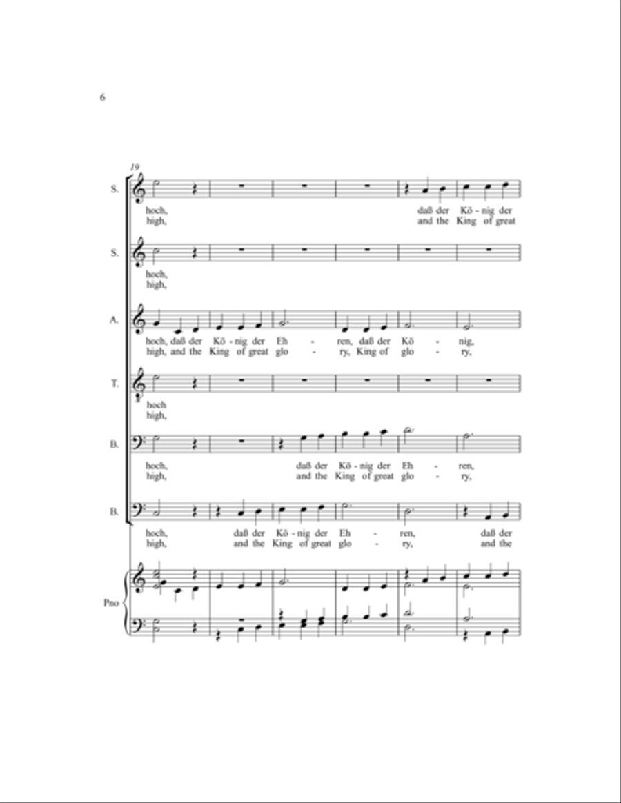 Machet die Tore weit A Cappella scores gallery preview page 9