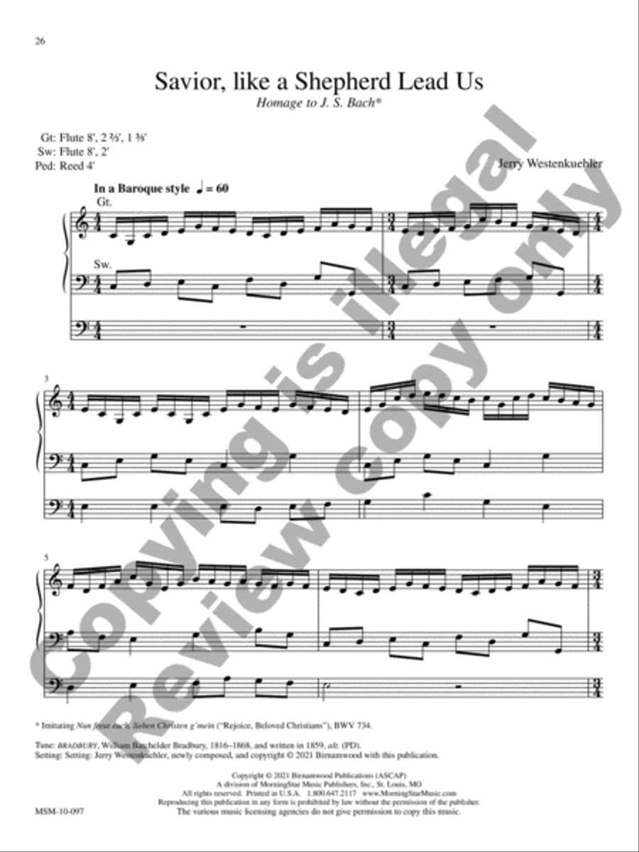 A Mighty Fortress A Mighty Fortress Organ scores gallery preview page 8