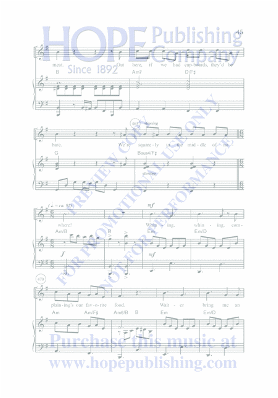 Are We There Yet Unison Choir scores gallery preview page 53