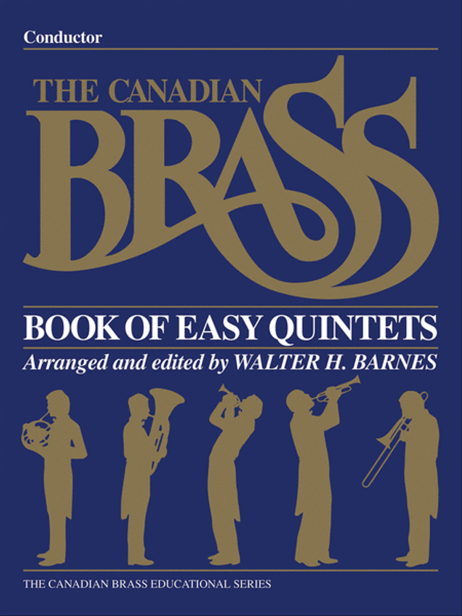 The Canadian Brass Book of Easy Quintets Brass Quintet scores gallery preview page 1