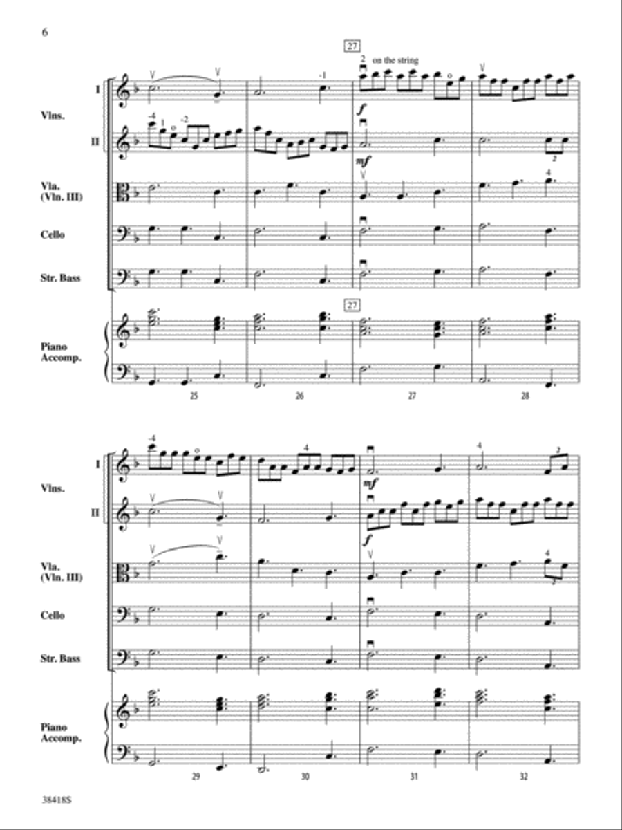 Return to Skye: Score Return to Skye: Score String Orchestra scores gallery preview page 6