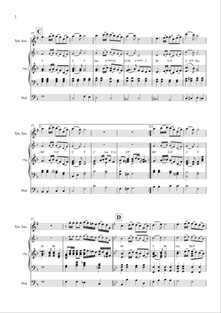 Highland Cathedral Chamber Music scores gallery preview page 2