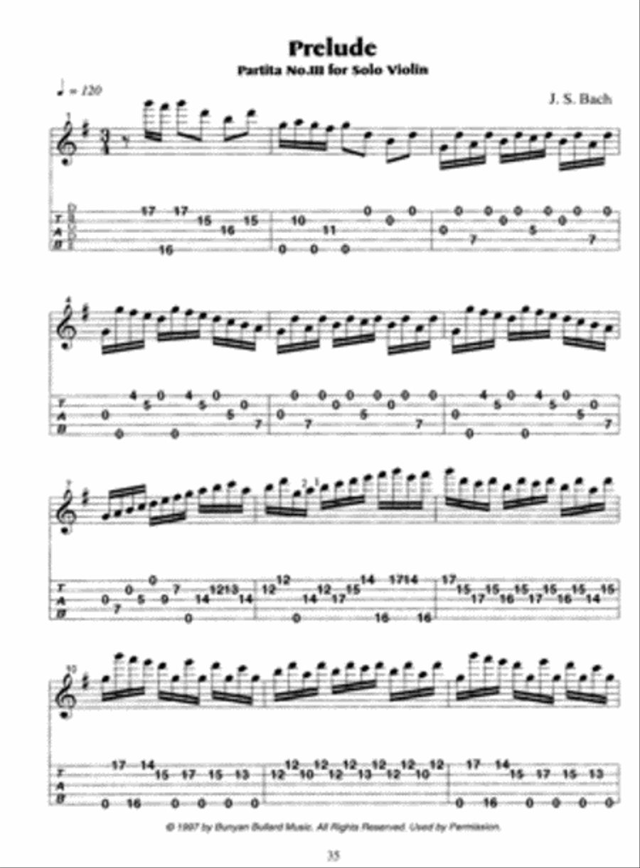 Bach for the Banjo 5-String Banjo scores gallery preview page 2