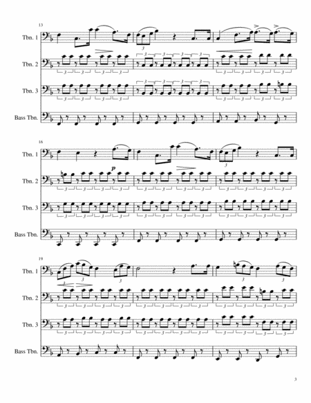 Giuseppe Verdi (1813-1901) - Va, Pensiero (Chorus of the Hebrew Slaves) from Nabucco for Trombone Qu image number null