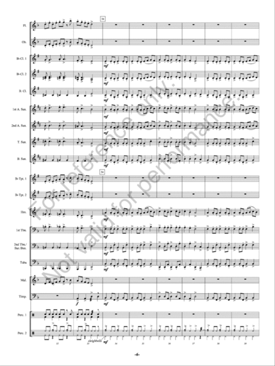 Winterwinds Winterwinds Concert Band scores gallery preview page 7