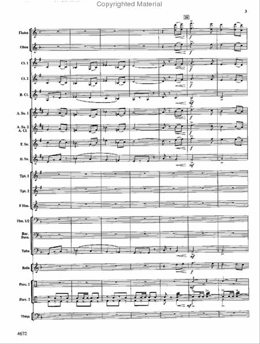 The Pinnacle The Pinnacle Concert Band scores gallery preview page 4
