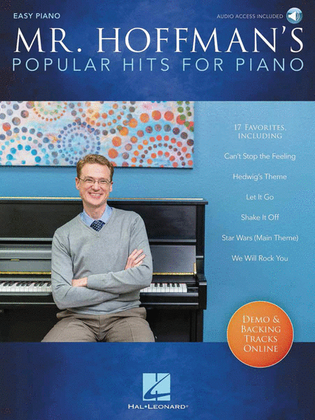 Book cover for Mr. Hoffman's Popular Hits for Piano