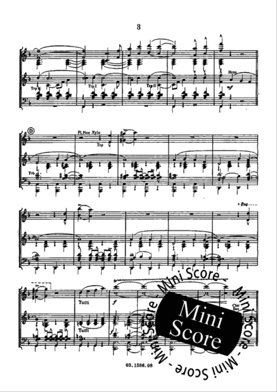 Point Of No Return Concert Band scores gallery preview page 5