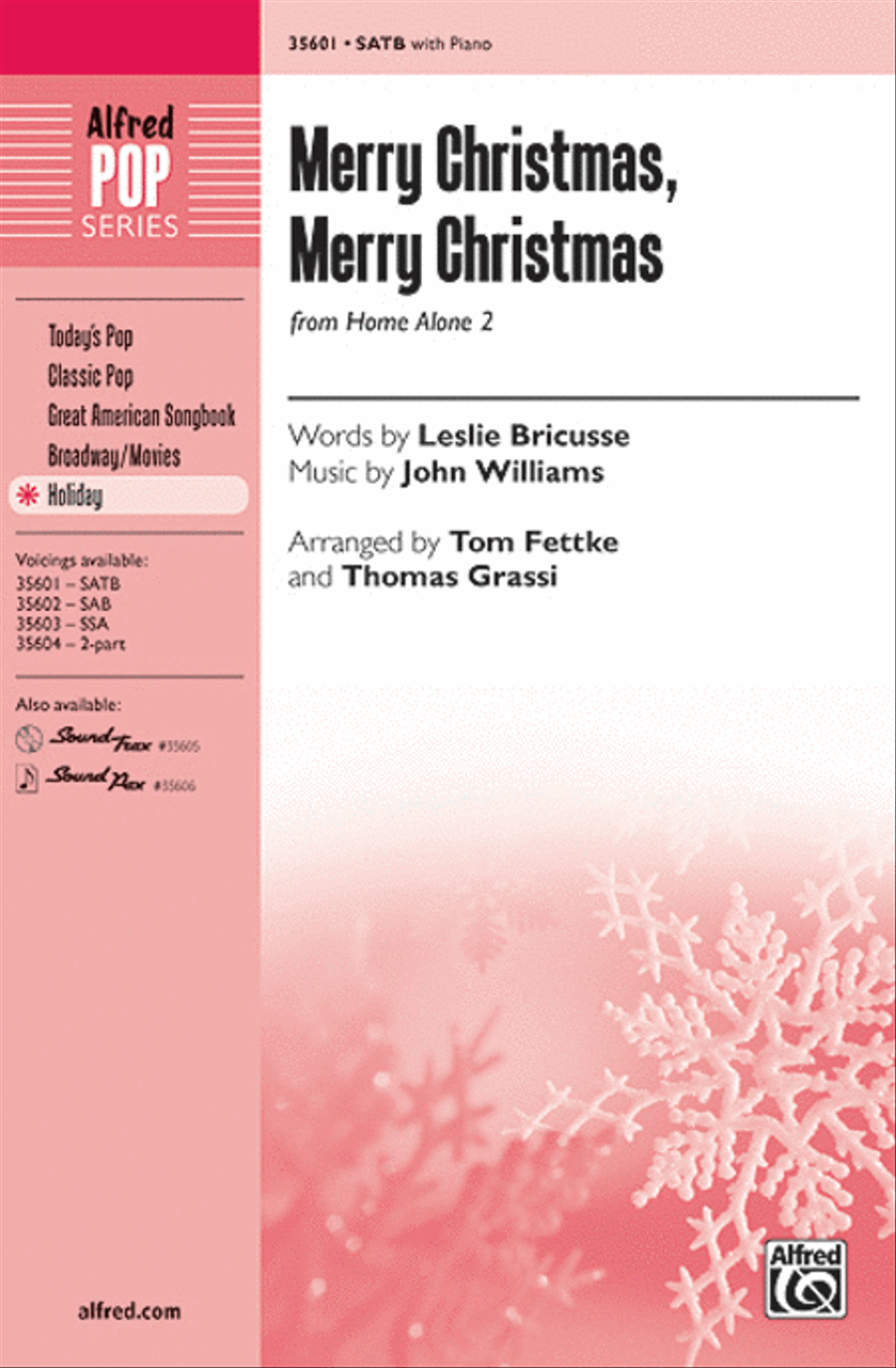 Merry Christmas, Merry Christmas 4-Part scores gallery preview page 1