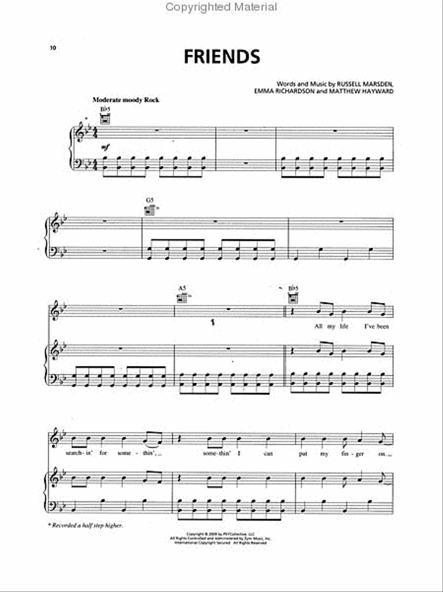 The Twilight Saga - New Moon Piano, Vocal, Guitar scores gallery preview page 3