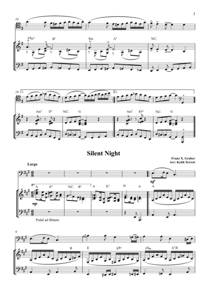 8 Swinging Xmas Carols for Cello & Piano image number null