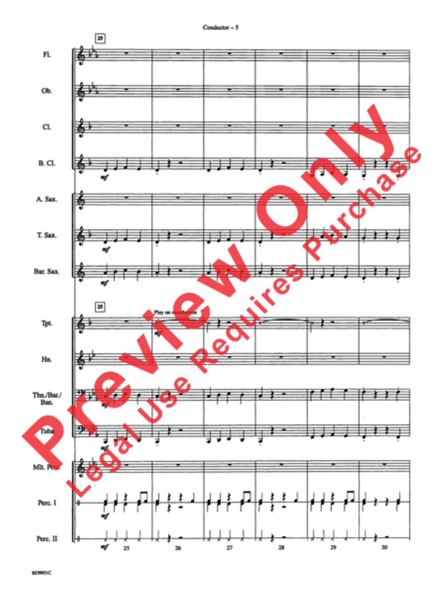 Creepy Crawlies Creepy Crawlies Concert Band scores gallery preview page 7