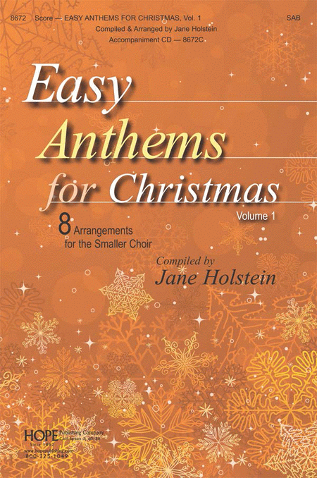 Easy Anthems For Christmas, Vol. 1