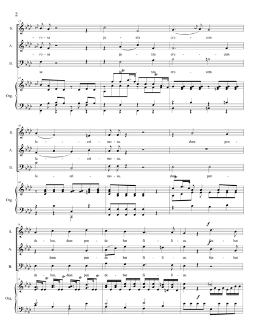 BOCCHERINI - STABAT MATER (1) -From 