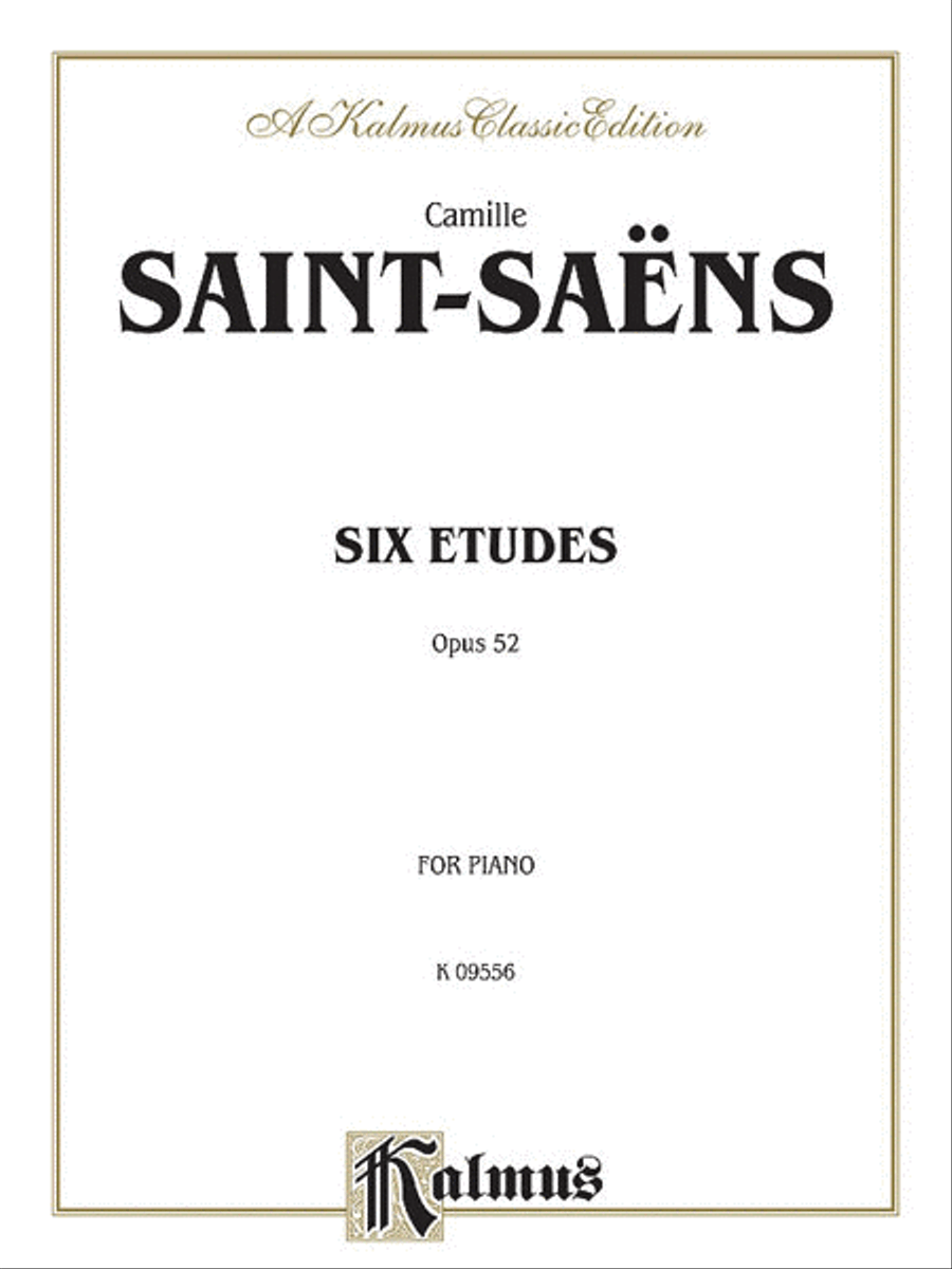 Six Etudes, Op. 52 Piano Method scores gallery preview page 1