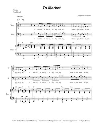 To Market (2-part choir - (TB)