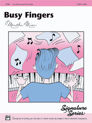 Book cover for Busy Fingers