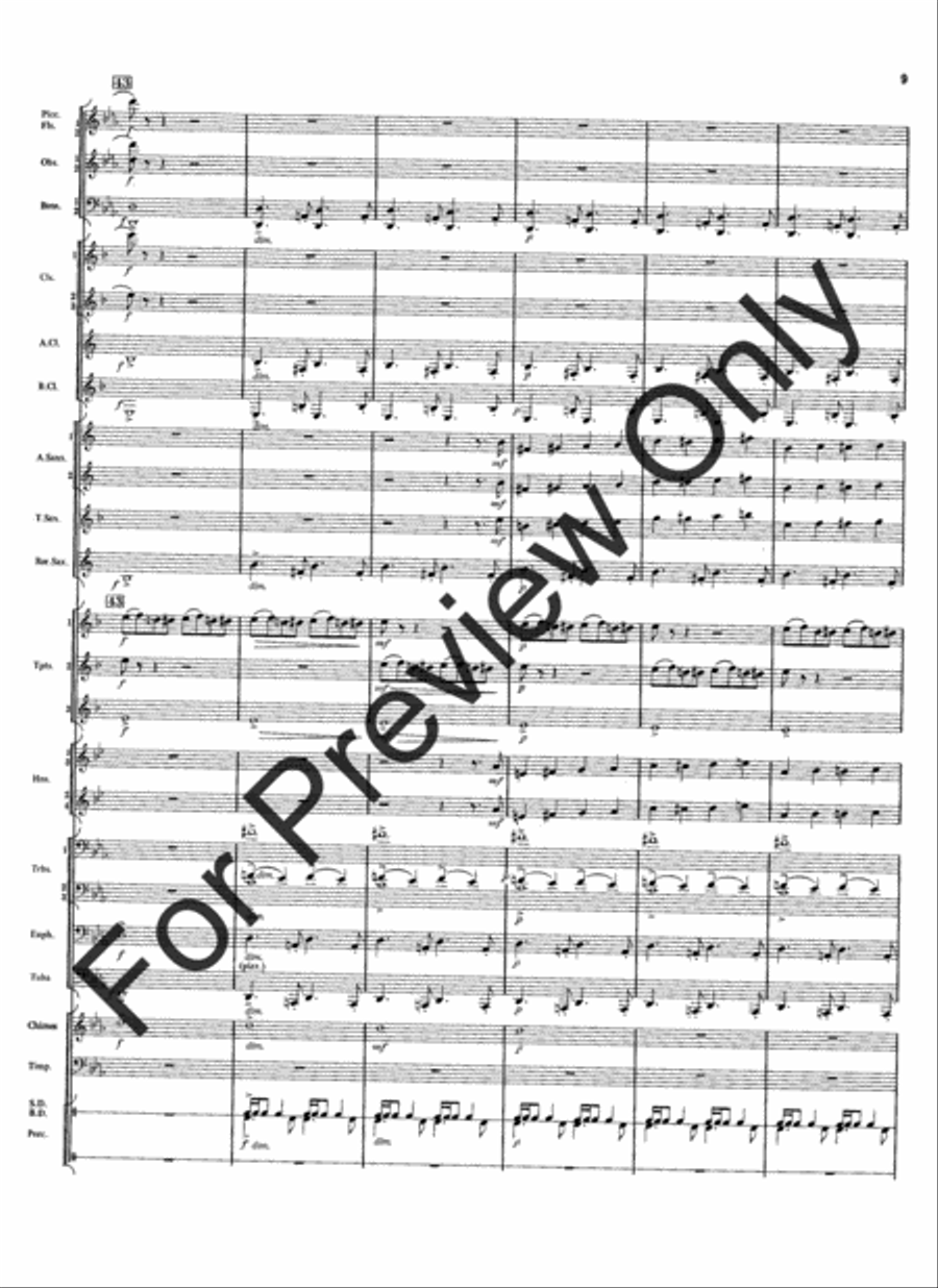 Meramec Rhapsody (Score) Meramec Rhapsody (Score) Concert Band scores gallery preview page 11