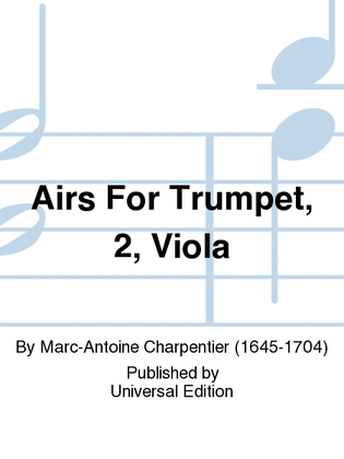 Airs for Trumpet, 2, Viola
