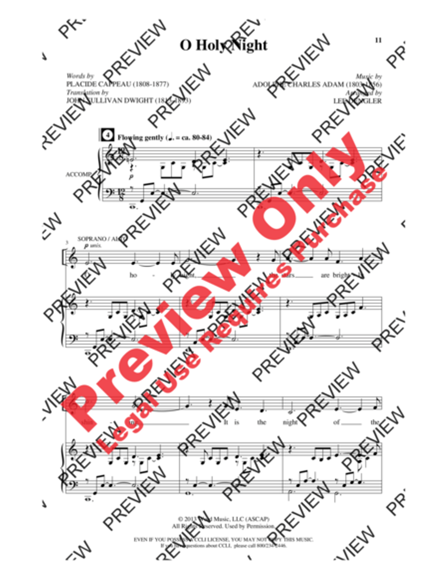 On This Shining Night On This Shining Night 4-Part scores gallery preview page 18