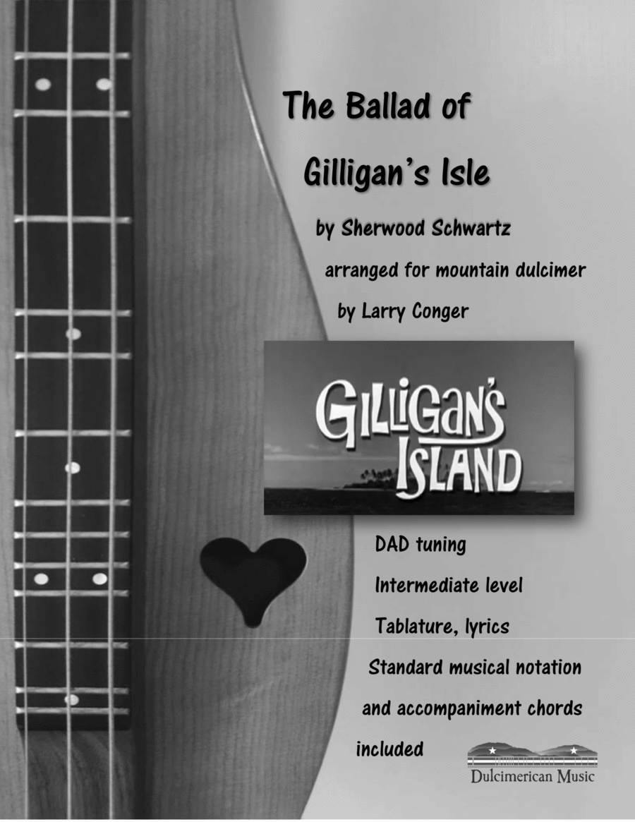 The Ballad Of Gilligan's Isle Dulcimer scores gallery preview page 1
