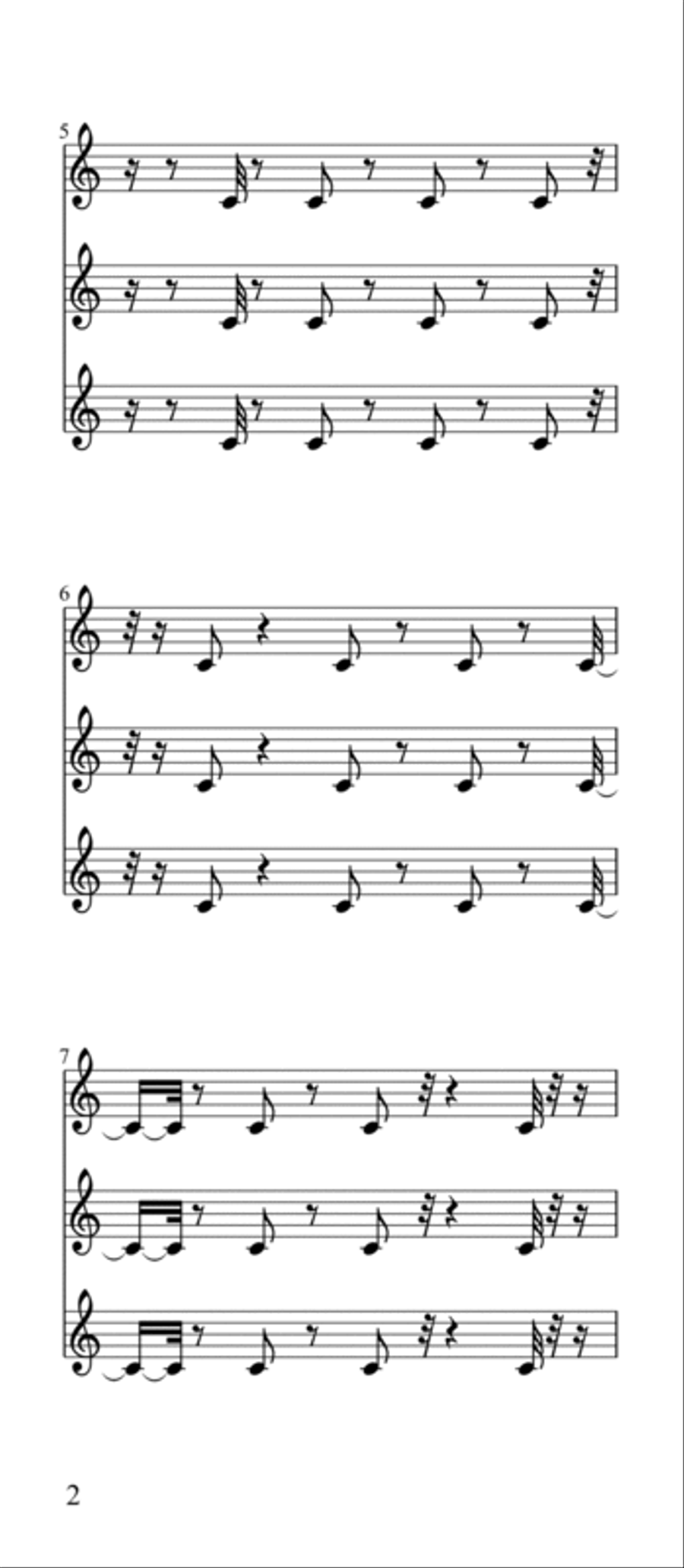 Morse Charang : 002103 Small Ensemble scores gallery preview page 3